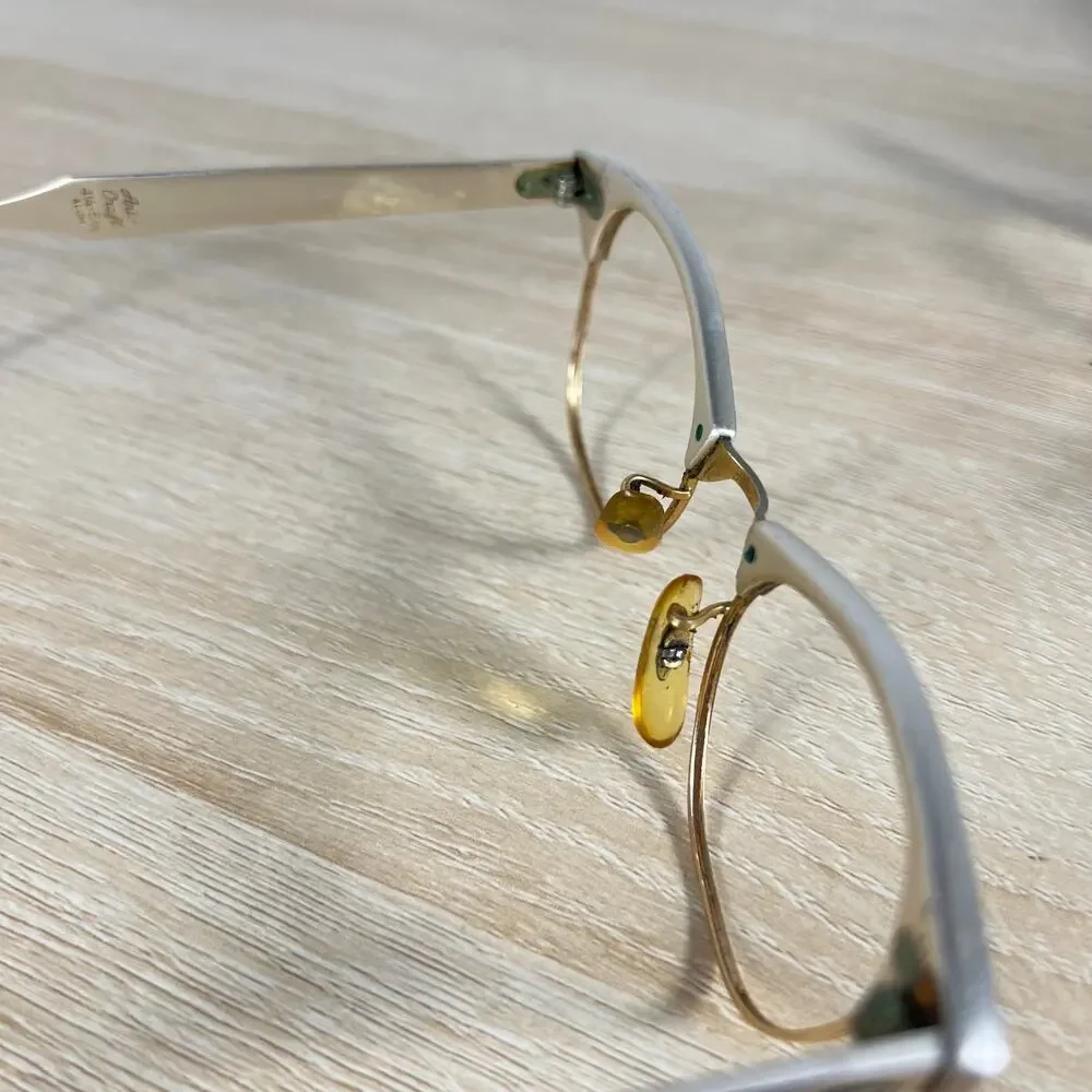 Vintage Artcraft Aluminum 1/10 12K GF Eyeglasses 4 1/4 - 5 1/2 Frames 44-20